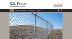 Desktop Screenshot of kcfencema.com